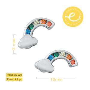 Aretes Arcoíris