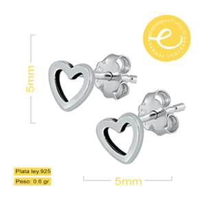 Aretes Corazón