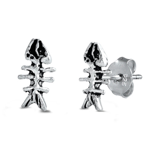 Aretes Esqueleto de pescado