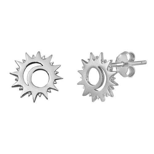 Aretes Sol y luna