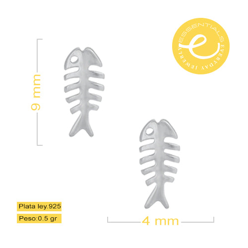 Aretes Cadaver de pez