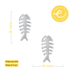 Aretes Cadaver de pez