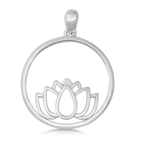 Dije Circular de lotus