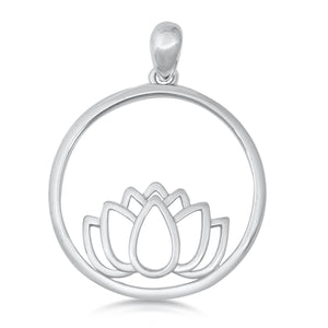 Dije Circular de lotus