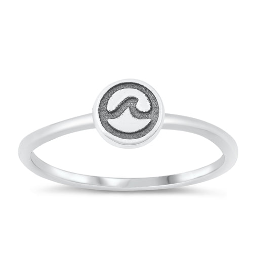 Anillo Ola de mar