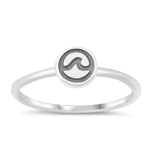 Anillo Ola de mar