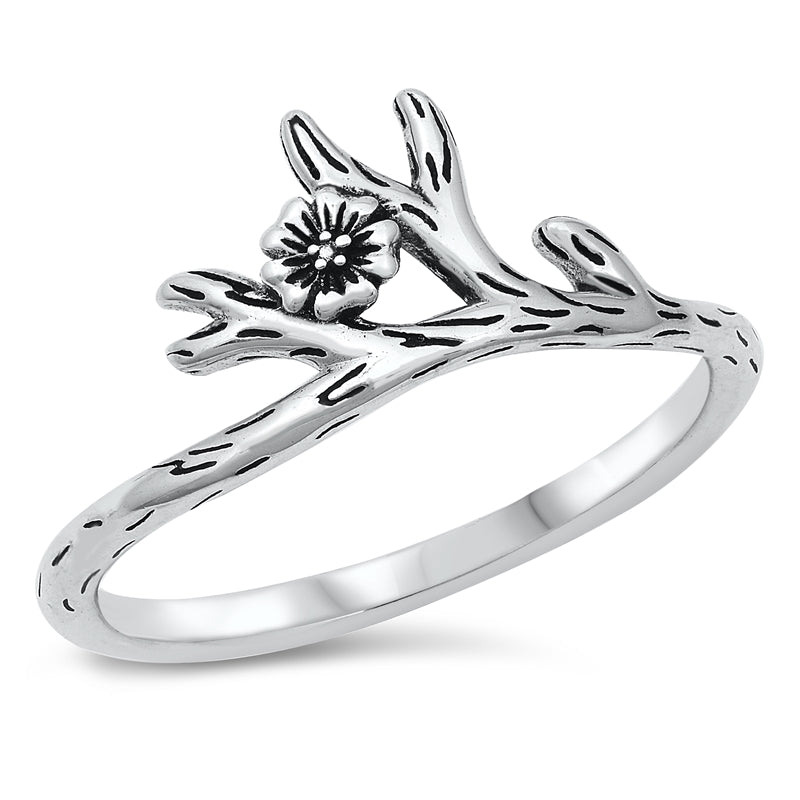 Anillo Rama de flores