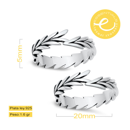 Anillo Hojas