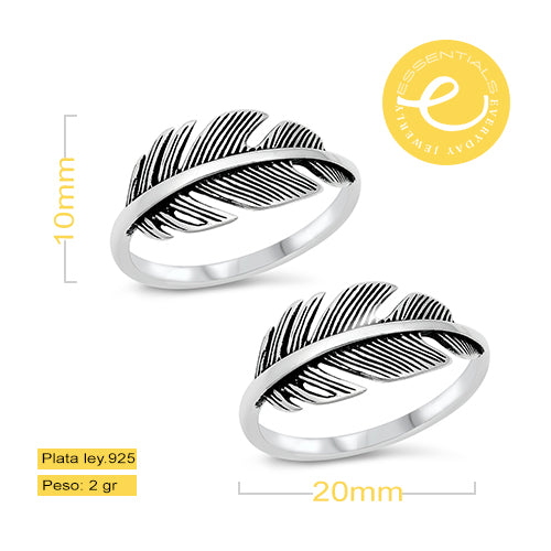 Anillo Pluma