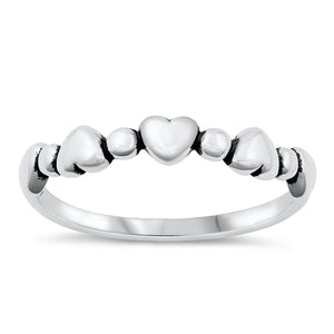 Anillo Corazones