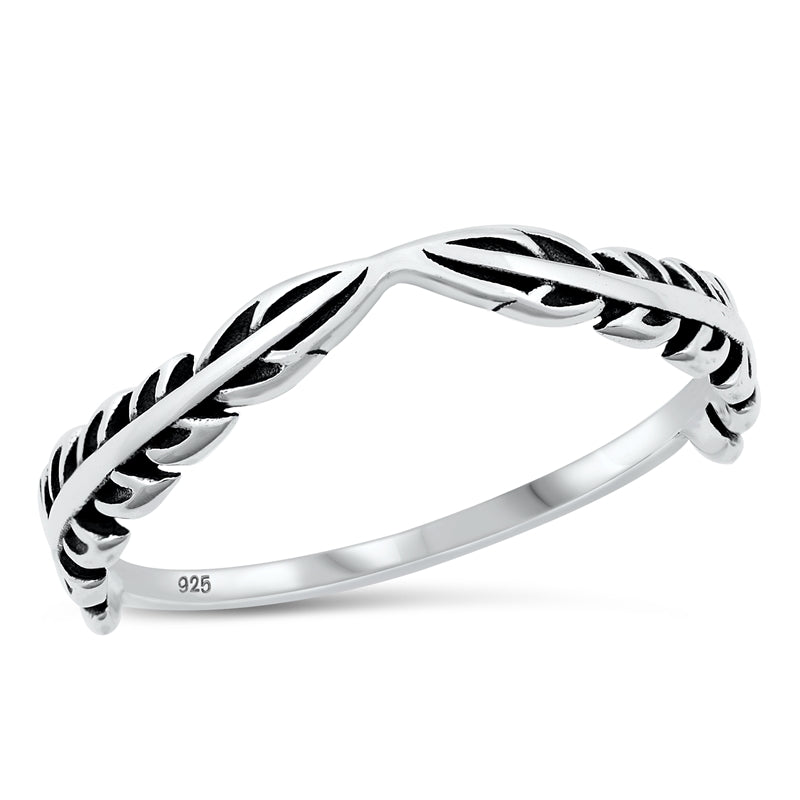 Anillo Hojas de helecho