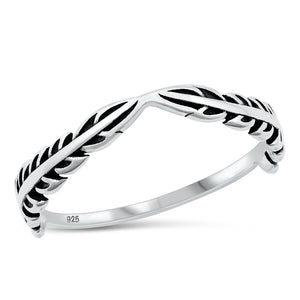 Anillo Hojas de helecho