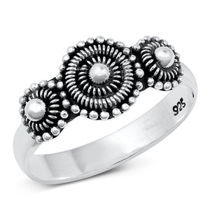 Anillo Flores de bali