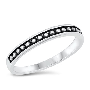 Anillo Grabado con circulos